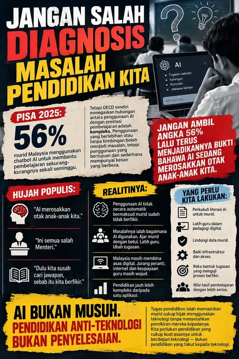 Jangan Salah Diagnosis Masalah Pendidikan Kita