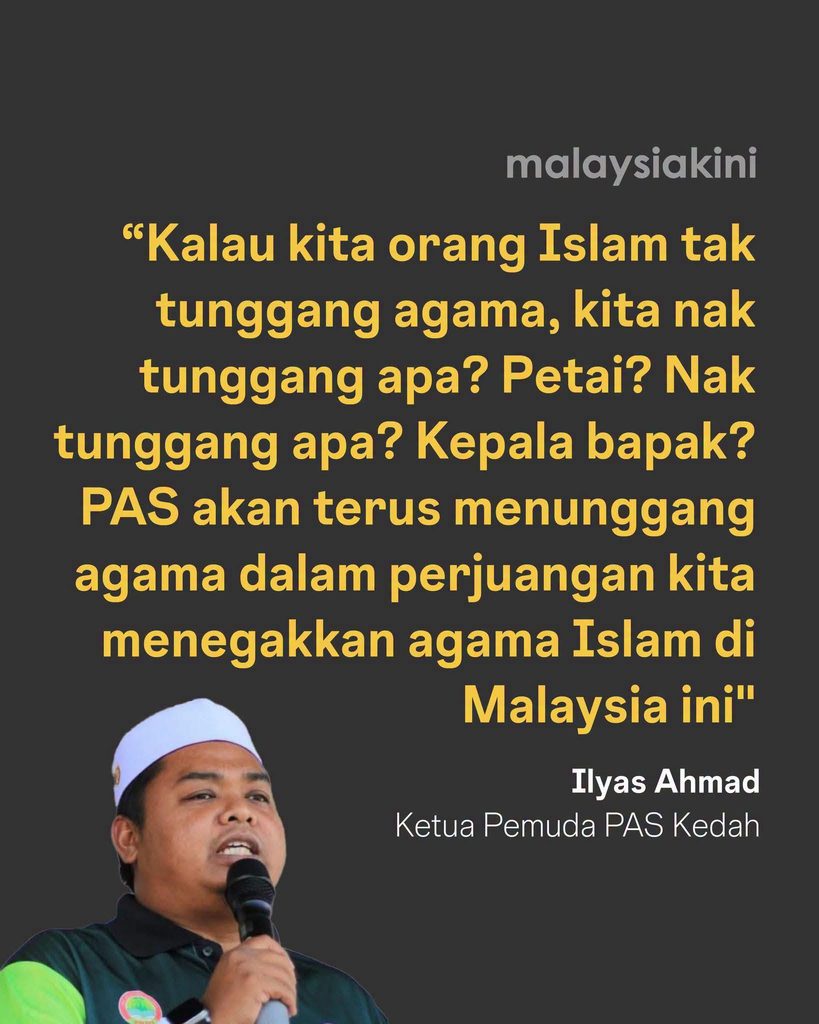 Agama Bukan Untuk Ditunggang, Tetapi Untuk Dihayati